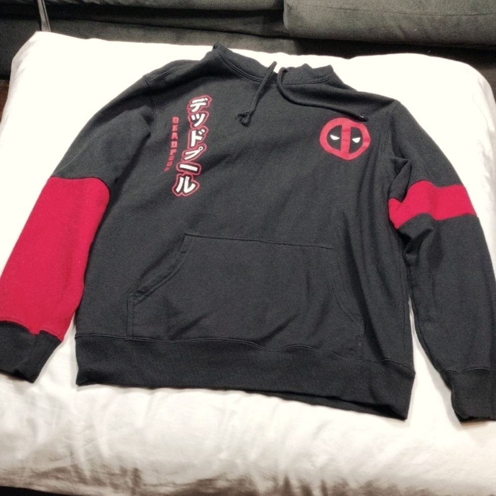 Marvel Deadpool Men's Hoodie Size Medium